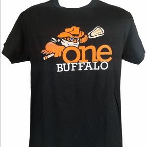 One Buffalo Bandits Lacrosse t shirt M medium
